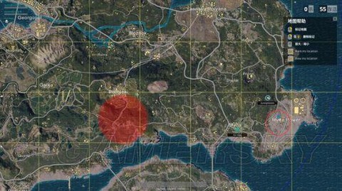 绝地大逃杀怎么看方向